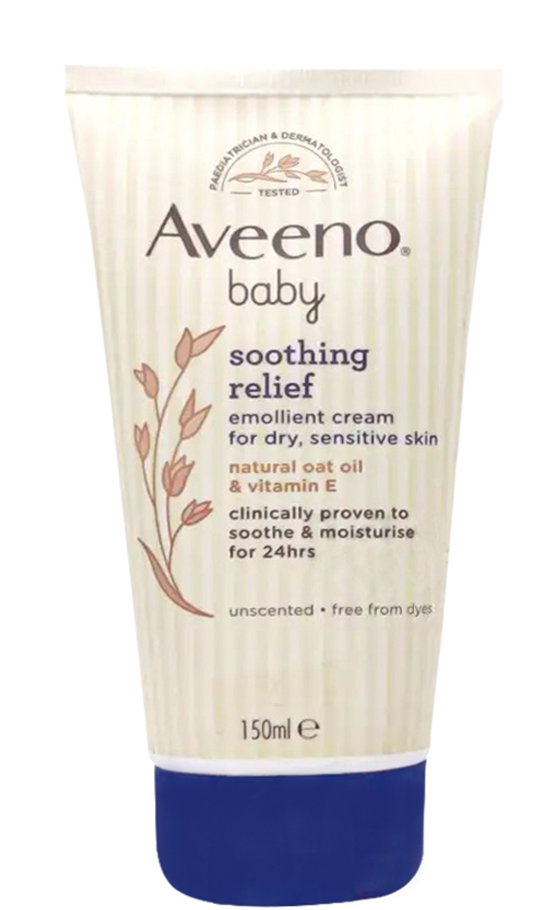 Aveeno Baby Soothing Relief Emollient Cream 150ml